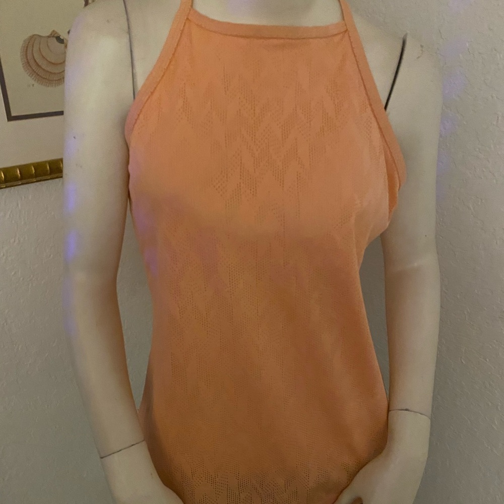 GAP Coral Halter Neck Tank Top